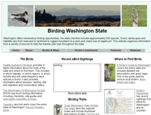 Tablet Screenshot of birdingwashington.info